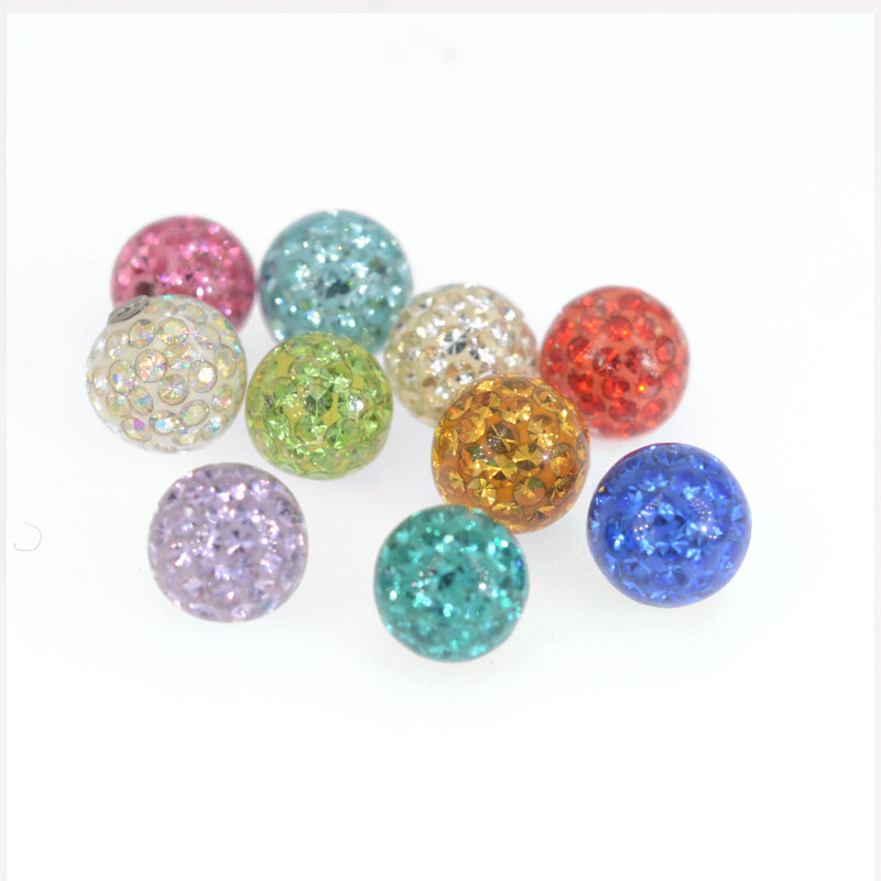 10 Buah 16G & 14G 3-5Mm Lidah  - Body Jewelry Replacement Ball ulasan dan harga