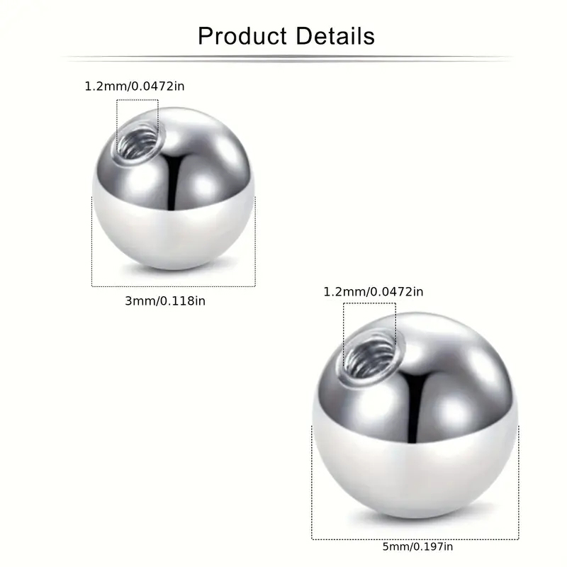 226pcs 16G Batang Barbell Labr - Body Jewelry Replacement Ball ulasan dan harga