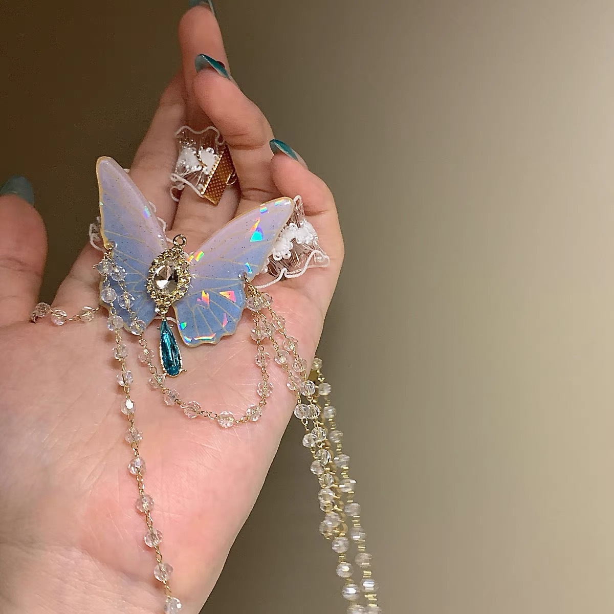 Rantai kaki renda elastis wani - Body Jewelry For You ulasan dan harga