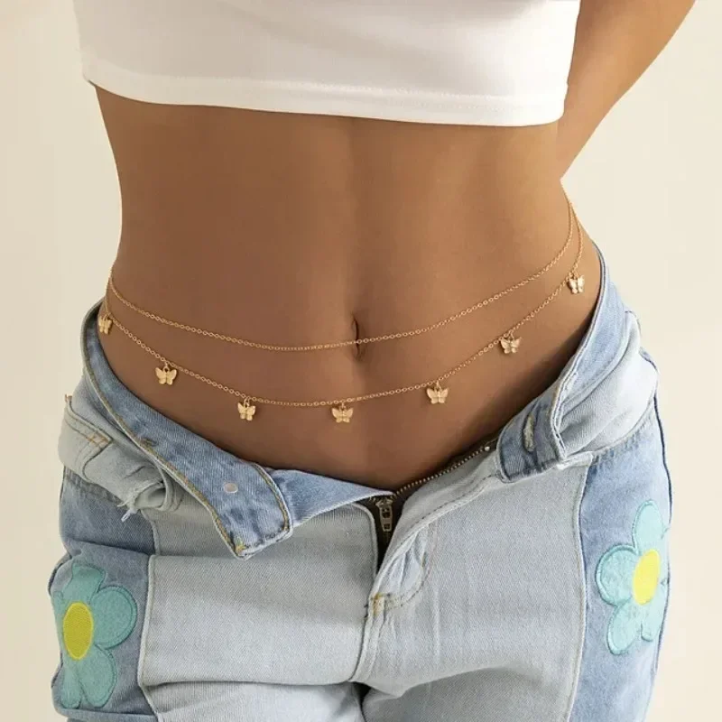 Baru Charm seksi dua lapisan r - Body Jewelry For You ulasan dan harga