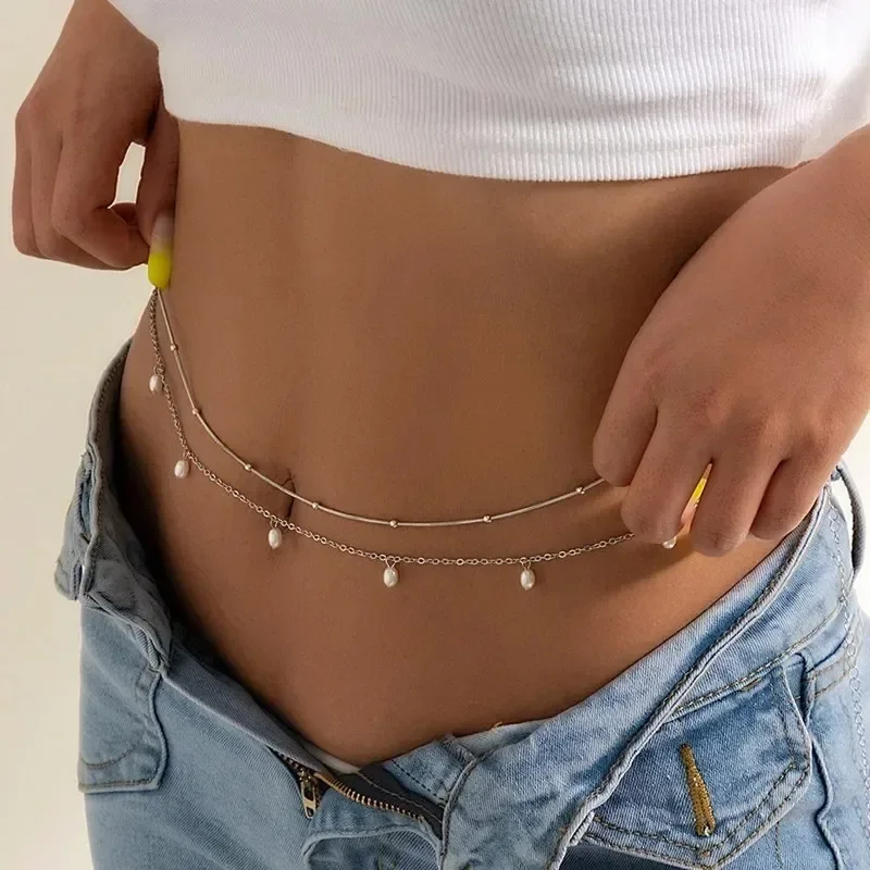 Baru Charm seksi dua lapisan r - Body Jewelry For You ulasan dan harga