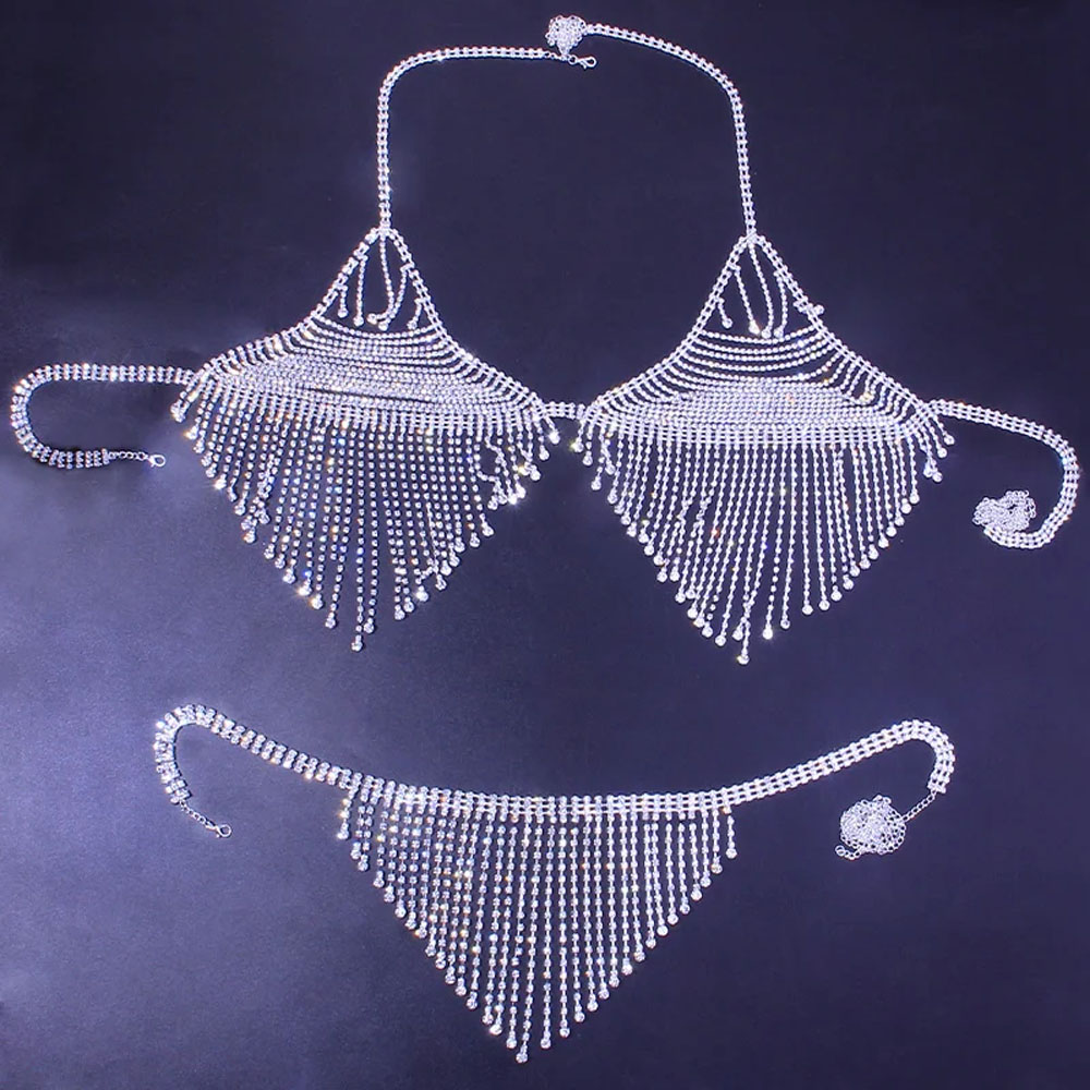 Bra rantai tubuh rumbai berlia - Body Jewelry Retainers ulasan dan harga