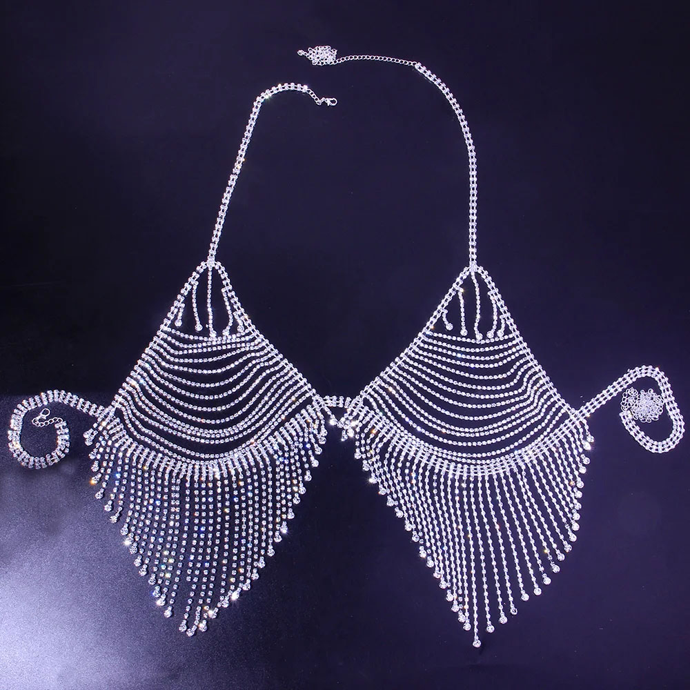 Bra rantai tubuh rumbai berlia - Body Jewelry Retainers ulasan dan harga