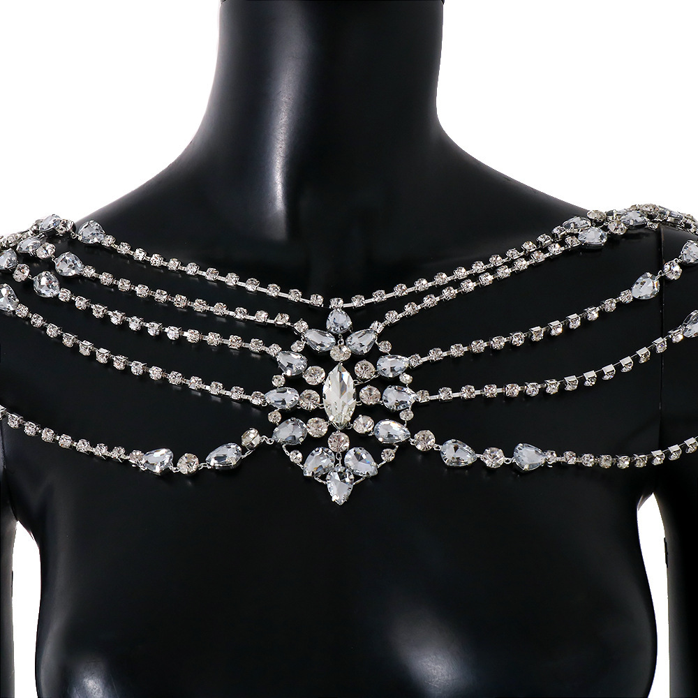 Kalung Rantai bahu pengantin k - Body Jewelry Retainers ulasan dan harga