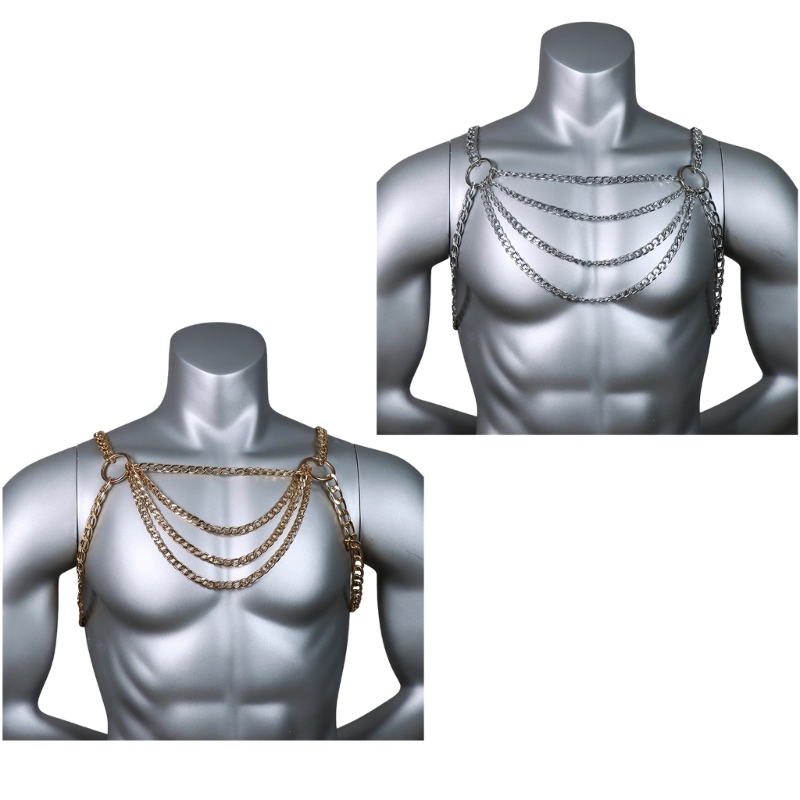 Perhiasan Rantai Dada Tubuh Lo - Body Jewelry Necklace ulasan dan harga