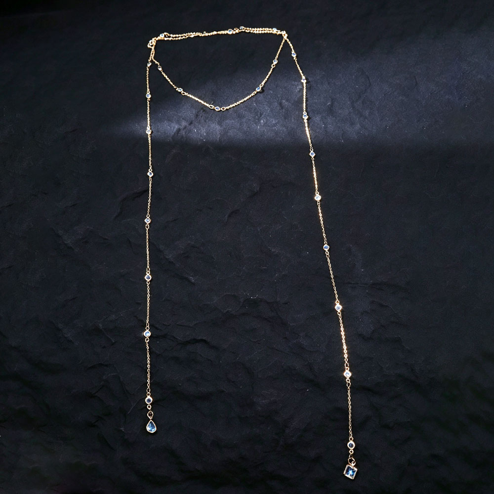 Kalung Elegan Modis Terbaru, R - Body Jewelry Necklace ulasan dan harga