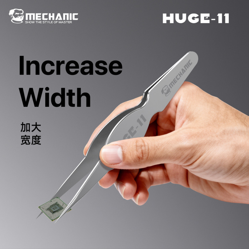 Pinset Mekanik HUGE-11 Non-Mag - Body Jewelry Repair ulasan dan harga