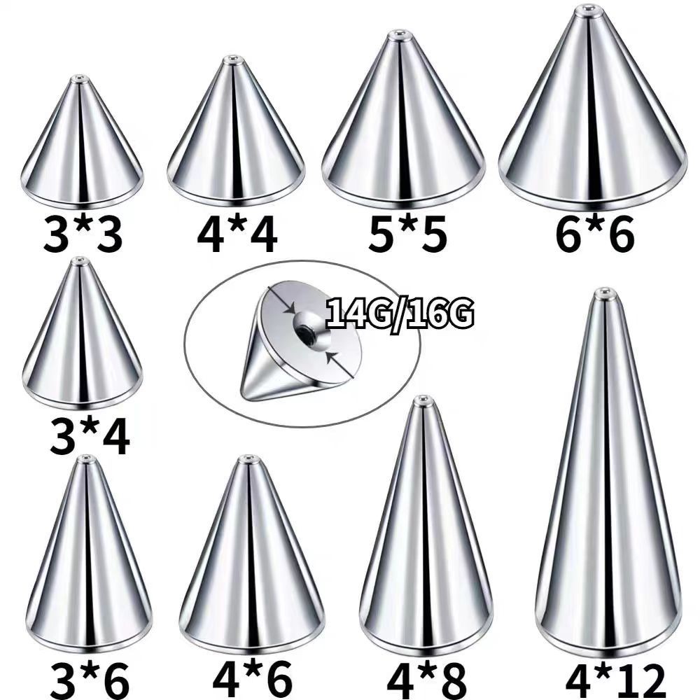 10 Buah/Lot 316L Sekrup Baja T - Body Jewelry Replacement Ball ulasan dan harga