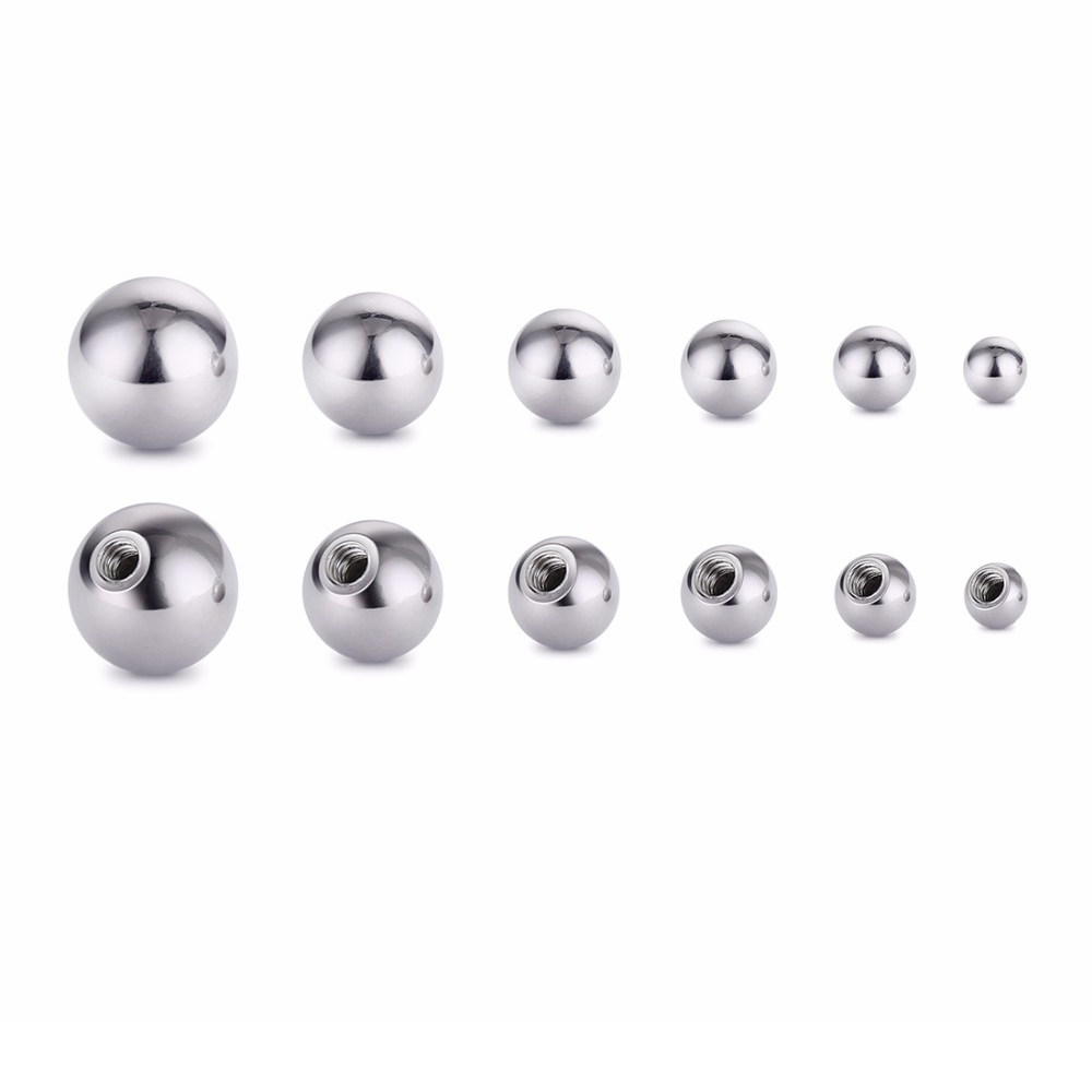 20 buah pengganti besi tahan k - Body Jewelry Replacement Ball ulasan dan harga
