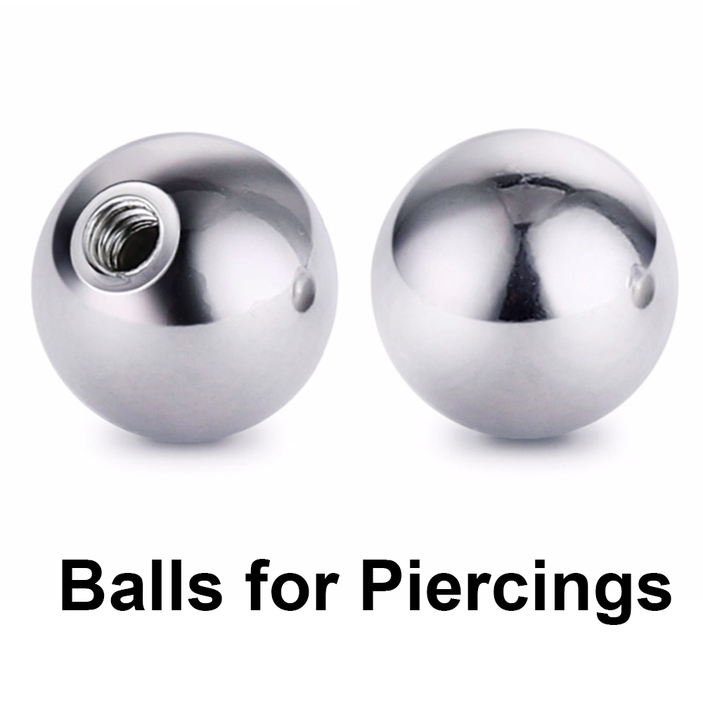 20 buah pengganti besi tahan k - Body Jewelry Replacement Ball ulasan dan harga